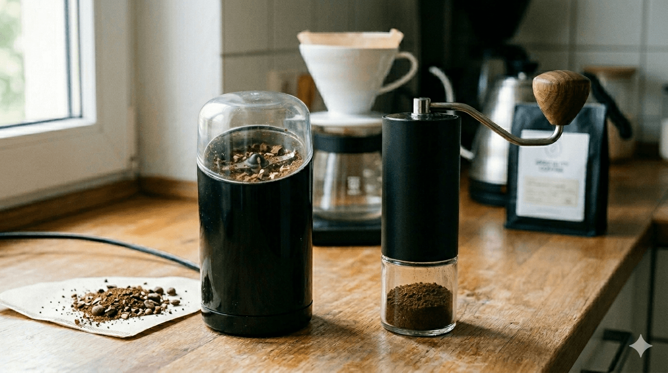 Blade or Burr Grinder? The Choice That Changes Your Coffee Flavor